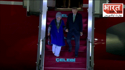 Turkish President Recep Tayyip Erdogan arrived in Delhi:جی 20 میں شرکت کے لئے دہلی پہونچے ترکیہ صدر رجب طیب اردگان