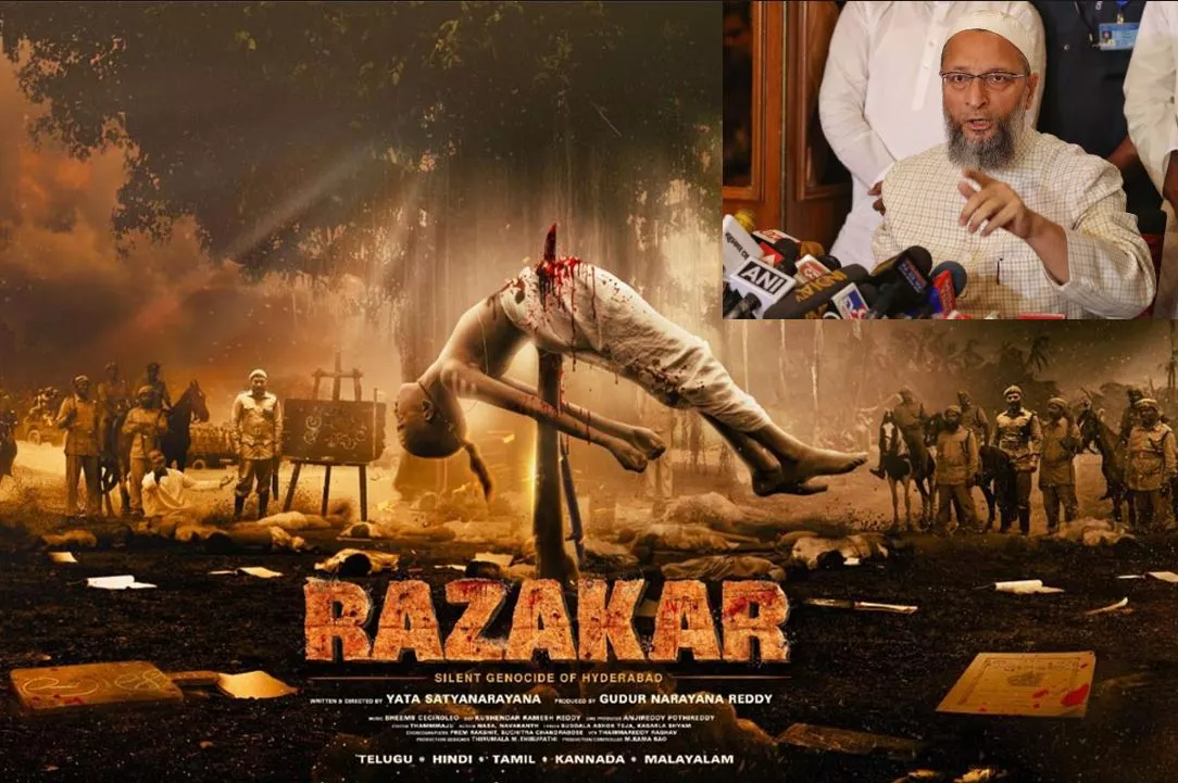 Owaisi on Razakar Teaser: حیدرآباد پر بنی فلم ”رضاکار” پر ہنگامہ جاری، اسدالدین اویسی نےدیا بڑا بیان