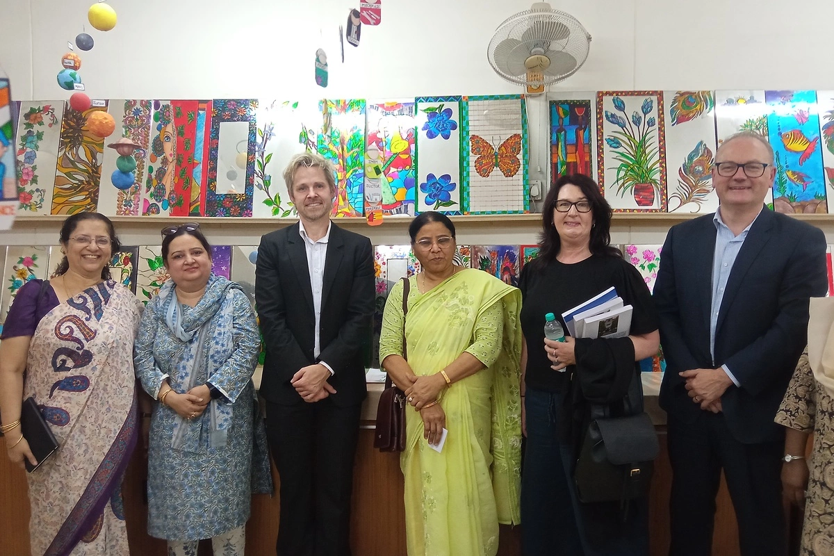 Delegation from the University of Melbourne visits JMI: آسٹریلیاکی مشہورملبورن یونیورسٹی کے تعلیمی وفدنے جامعہ ملیہ اسلامیہ کی ایجوکیشن فیکلٹی کا کیا دورہ