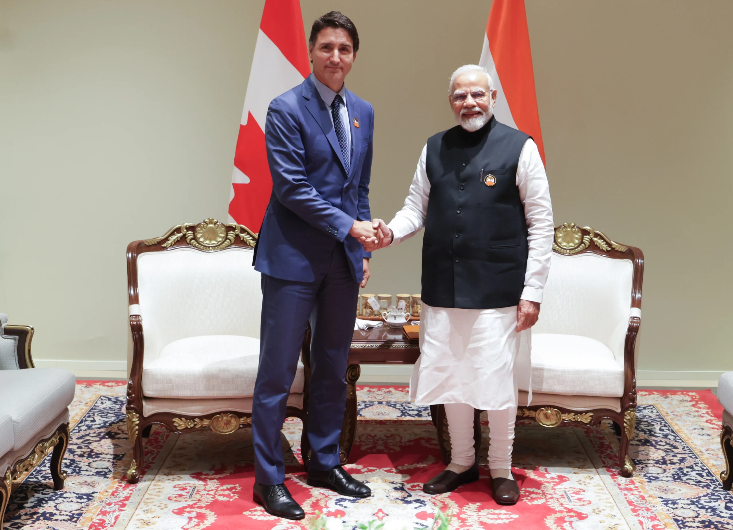 PM Narendra Modi met Canadian PM Justin Trudeau: پی ایم مودی سے کینڈا کے وزیراعظم جسٹن ٹروڈو کی ملاقات،کئی اہم امور پر تبادلہ خیال