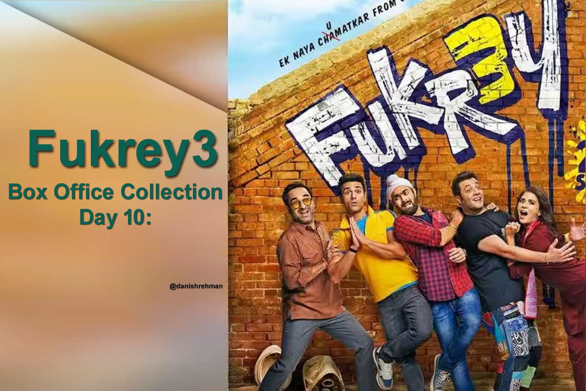 Fukrey 3 Box Office Collection Day 10: ‘فوکرے 3’ کا دبدبہ جاری، ریچا چڈھا کی فلم نے 10ویں دن کیا اتنا کلیکشن