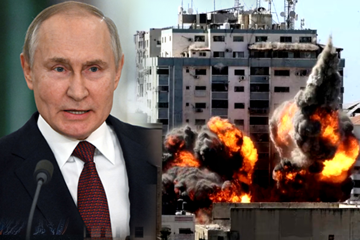 Russian President Vladimir Putin Reaction On Gaza Attack: ولادی میر پوتن نے کہا، اسرائیل بڑے پیمانے پر اور انتہائی وحشیانہ طریقوں سے  حملے کررہا ہے
