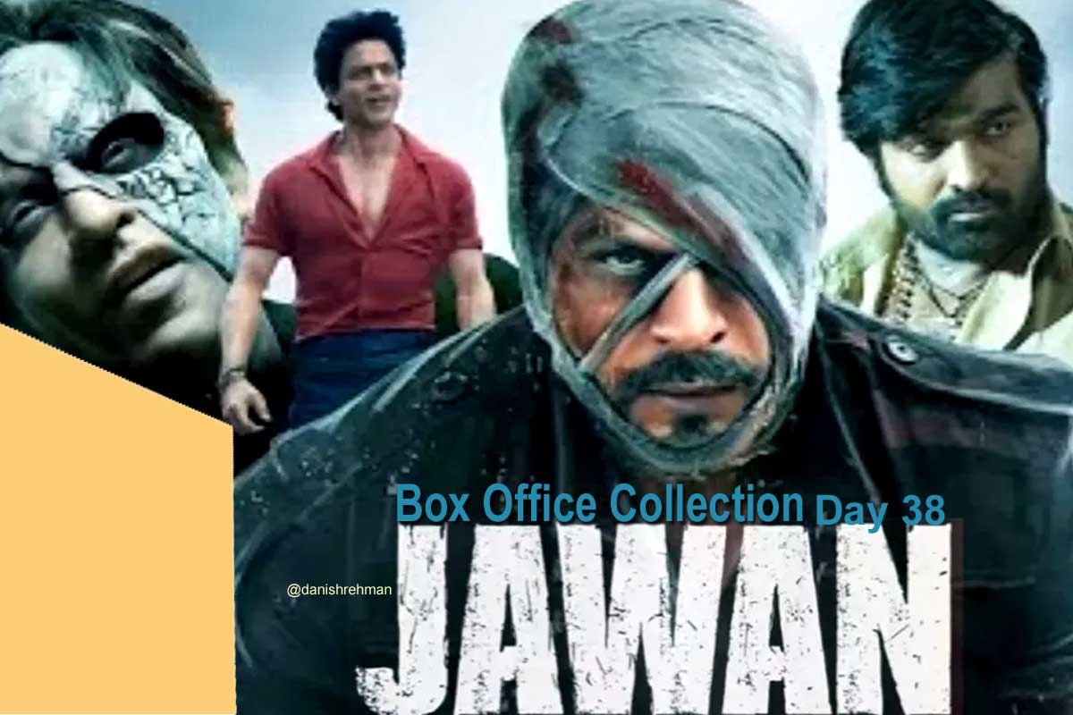 Jawan Box Office Collection: ویک اینڈ پر جوان نے  ایک بار پھرکرڈالی زبردست کمائی ،38 ویں دن توڑا پٹھان کا ریکارڈ، جانیں کلیشکن