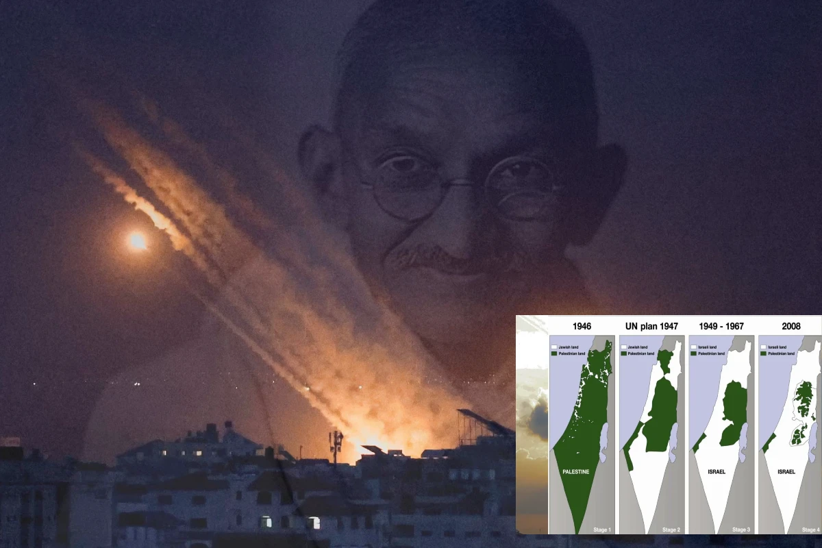 Why Gandhi opposed a Jewish nation-state in Palestine آخر کیوں مہاتماگاندھی نے فلسطینی سرزمین پر اسرائیل کے قیام کی مخالفت کی تھی؟