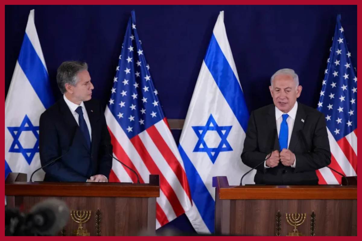 US Secretary of State assures more support to Israel: امریکی وزیر خارجہ بلنکن نے اسرائیل کو مزید حمایت کی یقین دہانی کرائی، اسرائیل کے دشمنوں کو بھی کیا خبردار