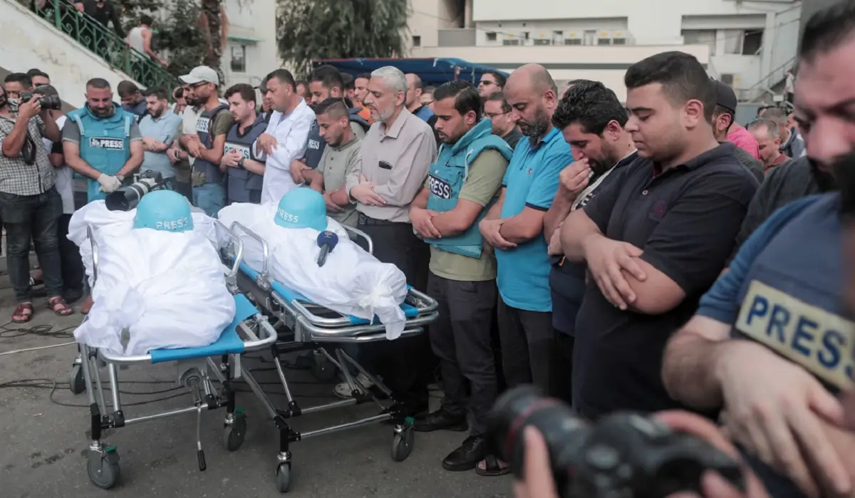 Journalist casualties in the Israel-Gaza conflict: فلسطین اسرائیل جنگ میں اب تک درجن بھر سے زائد صحافی ہوچکے ہیں ہلاک، جانئے حتمی تعداد