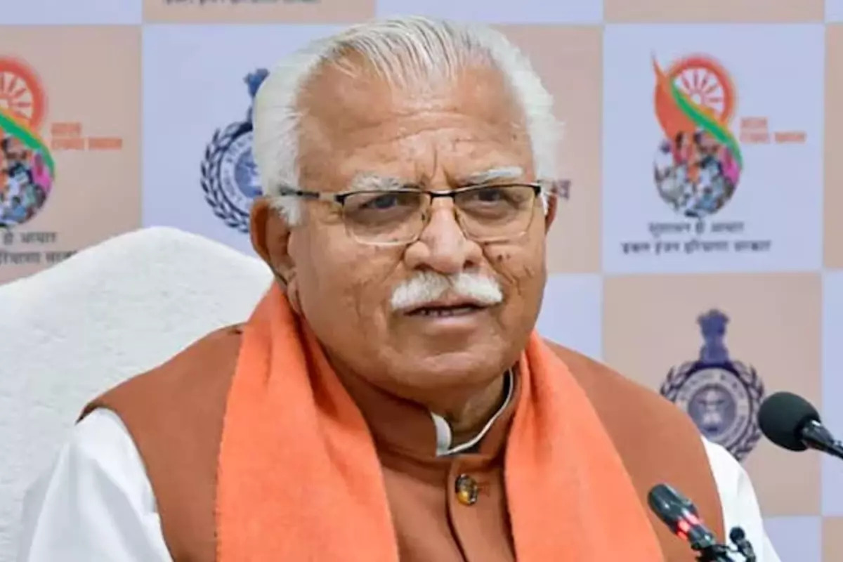 Haryana Election: انتخابات سے قبل ریاست کے وزیر اعلیٰ کو تبدیل کیا جائے گا، وزیر اعلی منوہر لال کھٹر نے جواب دیا