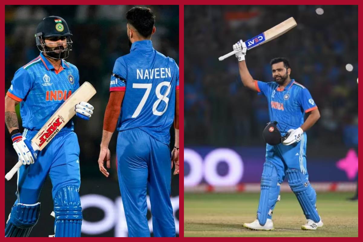 Cricket World Cup 2023: ہندوستان نے افغانستان کو 8 وکٹوں سے دی شکست، ٹیم انڈیا کی مسلسل دوسری جیت، روہت شرما نے بنائی سنچری
