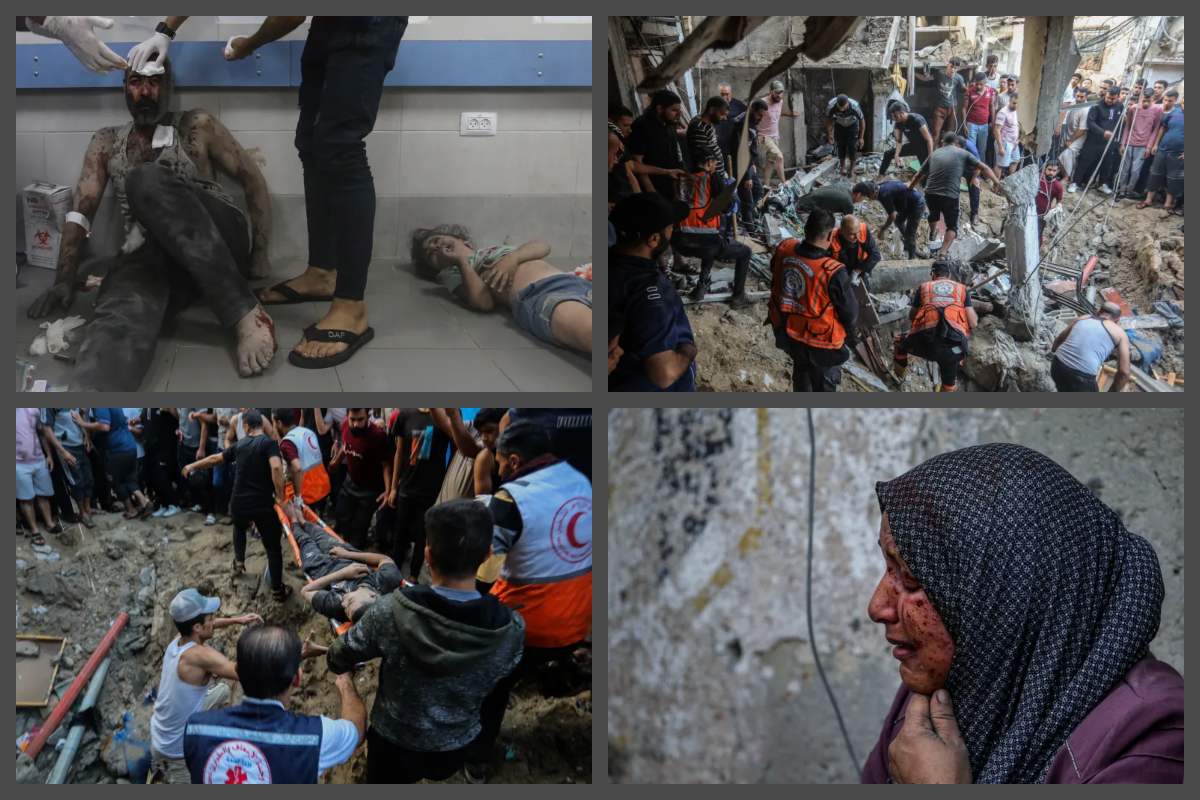 Palestine-Israel War: غزہ پر اسرائیلی فضائی حملوں میں کم از کم 140 فلسطینی جاں بحق، کئی مساجد سمیت 400 اہداف کو بنایا گیا نشانہ