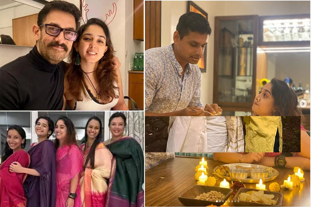 Aamir Khan Daughter Ira Pre Wedding Functions : عامر خان کی بیٹی ایرا اور نوپور شیکھرے کی پری ویڈنگ فنکشنز کی مختلف تصاویر سوشل میڈیا پر وائرل ، آخر کیلوان تقریب کیا ہے؟