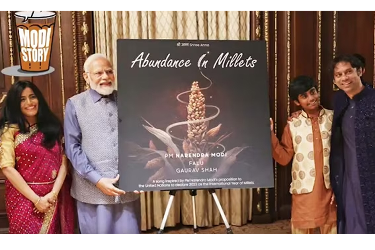 PM مودی کا گانا ‘Abundance In Millets’ گریمی ایوارڈز 2024 کے لے’ نامزد کیا گیا