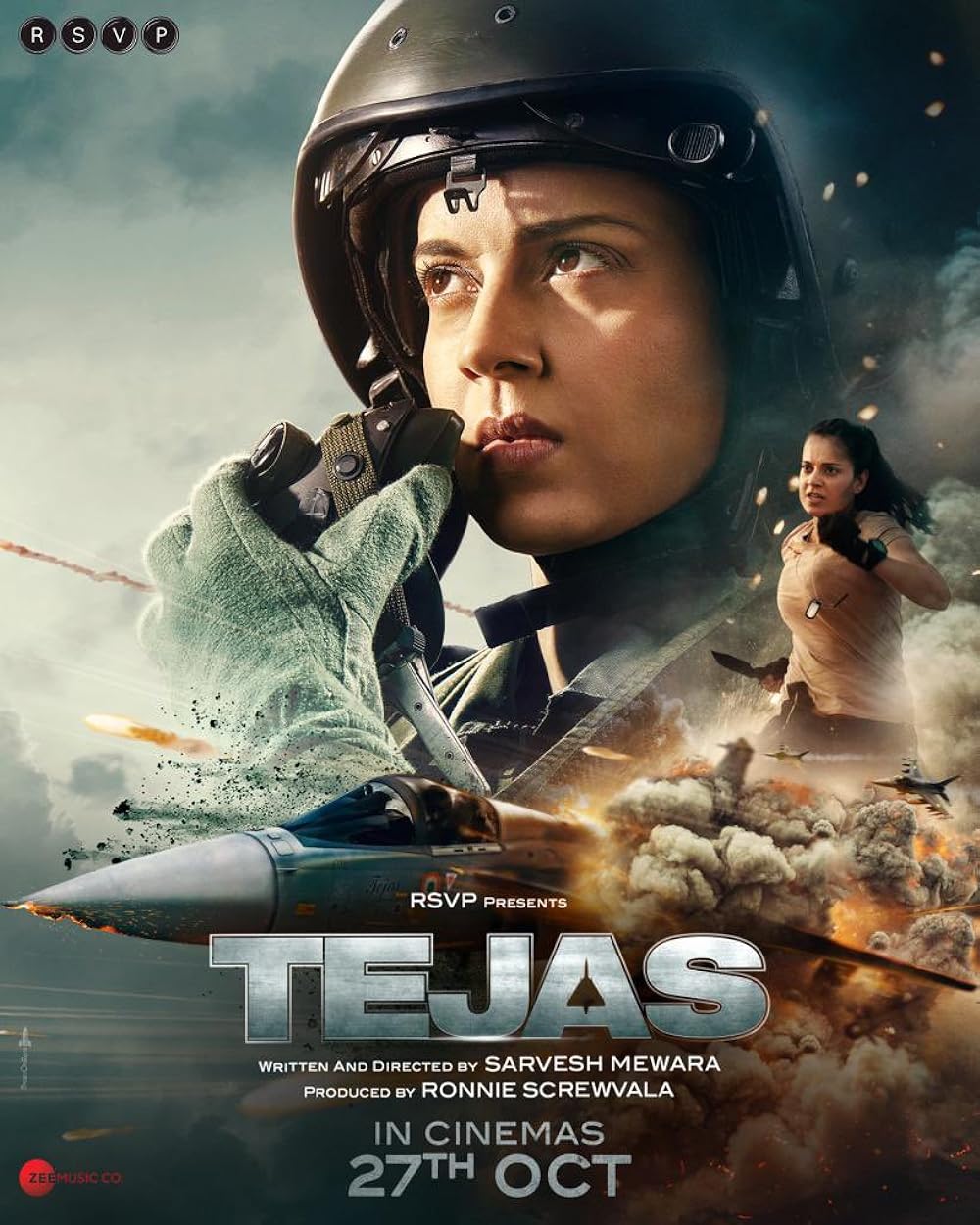   Tejas Box Office Collection Day 10: کنگنارناوت کی فلم  ‘تیجس’ باکس آفس پر اپنی آخری سانسیں گن رہی ہے، جانئے 10ویں دن کا کلیکشن   