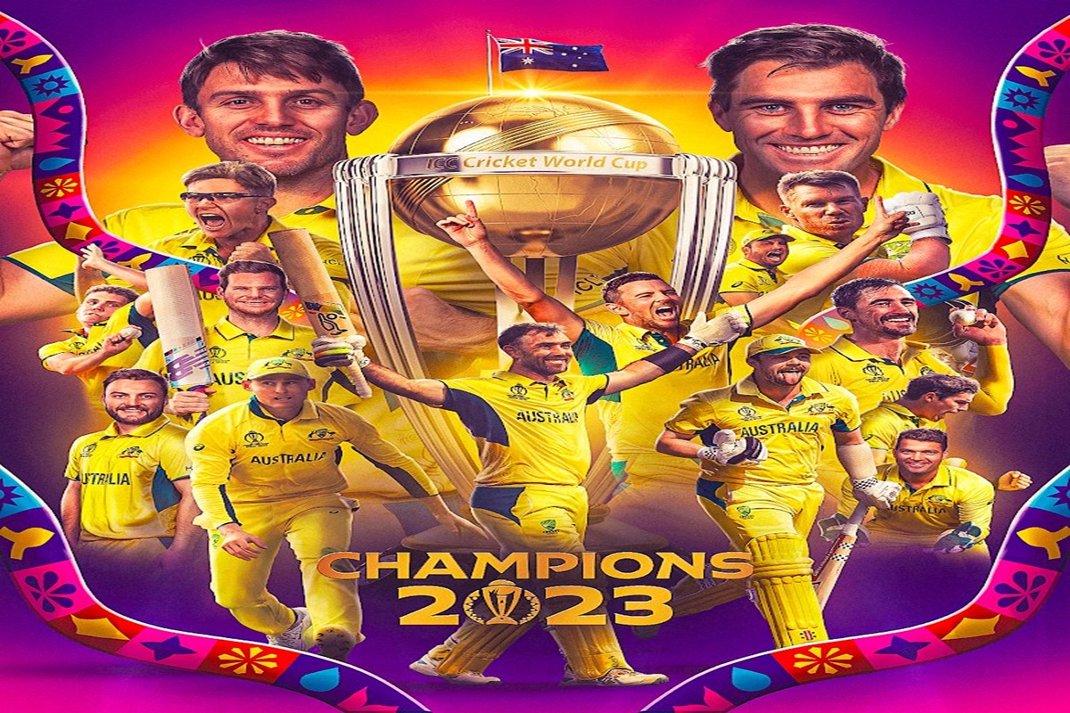 Ind vs Aus final 2023: آسٹریلیا نے ورلڈ کپ جیت کر تاریخ رقم کی، فائنل میں انڈیا کوشکست کا سامنا