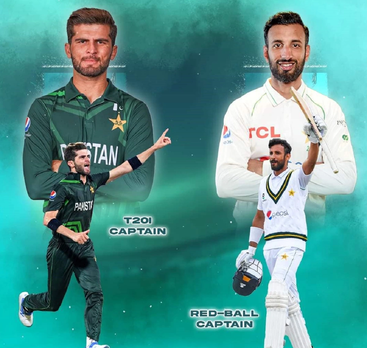 PCB appoints Shaheen Afridi as Pakistan’s T20I captain: پاکستانی کرکٹ بورڈ نے کی بڑی تبدیلی،شاہین آفریدی،شان مسعود اور محمد حفیظ کو ملی بڑی ذمہ داری