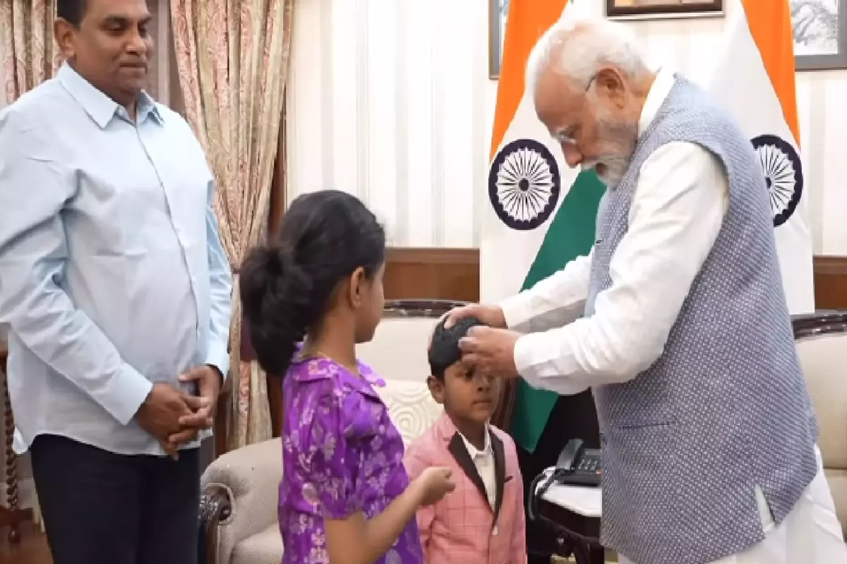 PM Modi’s Instagram Reel: پی ایم مودی نے بچوں کے ساتھ کی مستی، دیکھیں وزیر اعظم کا الگ انداز