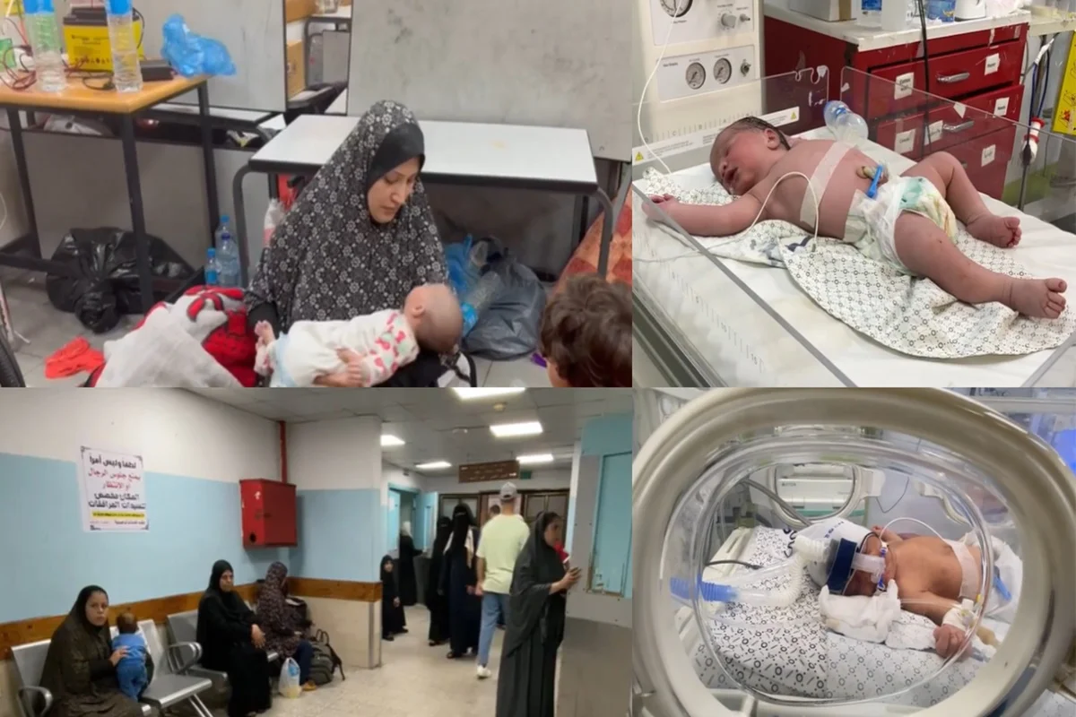 Thousands of Gaza’s pregnant women in sever danger: شدید خطرے میں ہیں غزہ کی ہزاروں حاملہ خواتین، صرف نو اسپتال جزوی طور پر کر رہے ہیں کام: وزارت