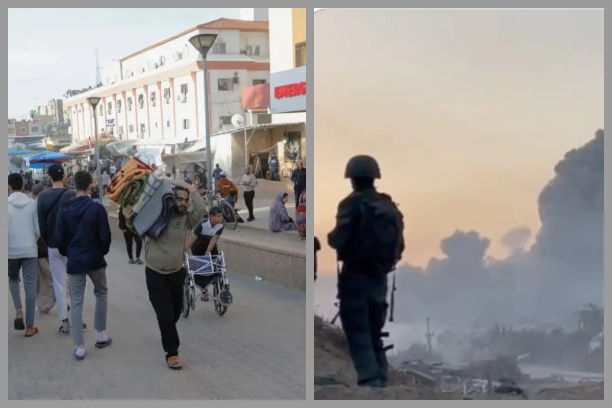 War on Gaza: اسرائیلی فوج جنگ بندی سے قبل غزہ کی عمارتوں پر بمباری کا منا رہی ہے جشن، دیکھیں ویڈیو