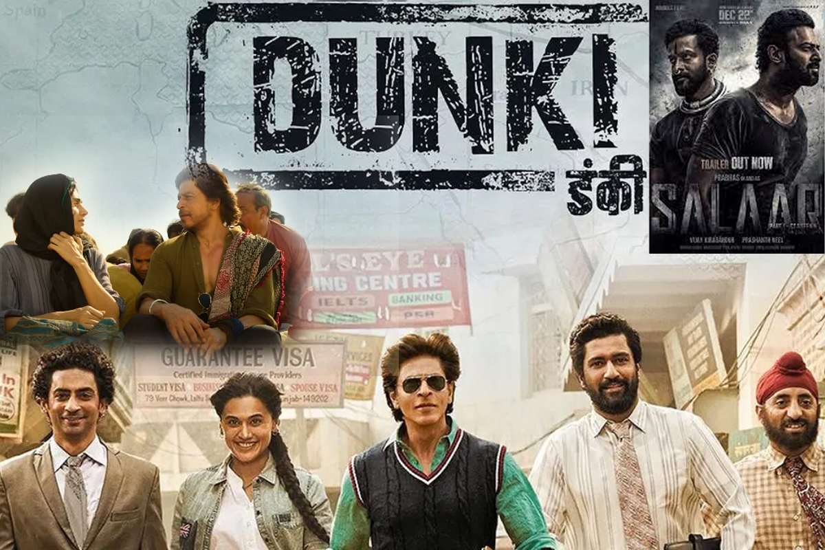 Dunki First Day Advance Booking: پہلے دن کی ایڈوانس بکنگ میں ‘ڈنکی’ بجا ڈنکا! فلم میں شاہ رخ خان تاپسی پنو نے مرکزی کردار ادا کررہے ہیں