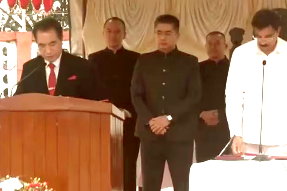 Mizoram Swearingin Ceremony Updates: لالدوہوما نے چیف منسٹر کے طور پر حلف لیا، لالدوہوما پہلے غیر کانگریسی