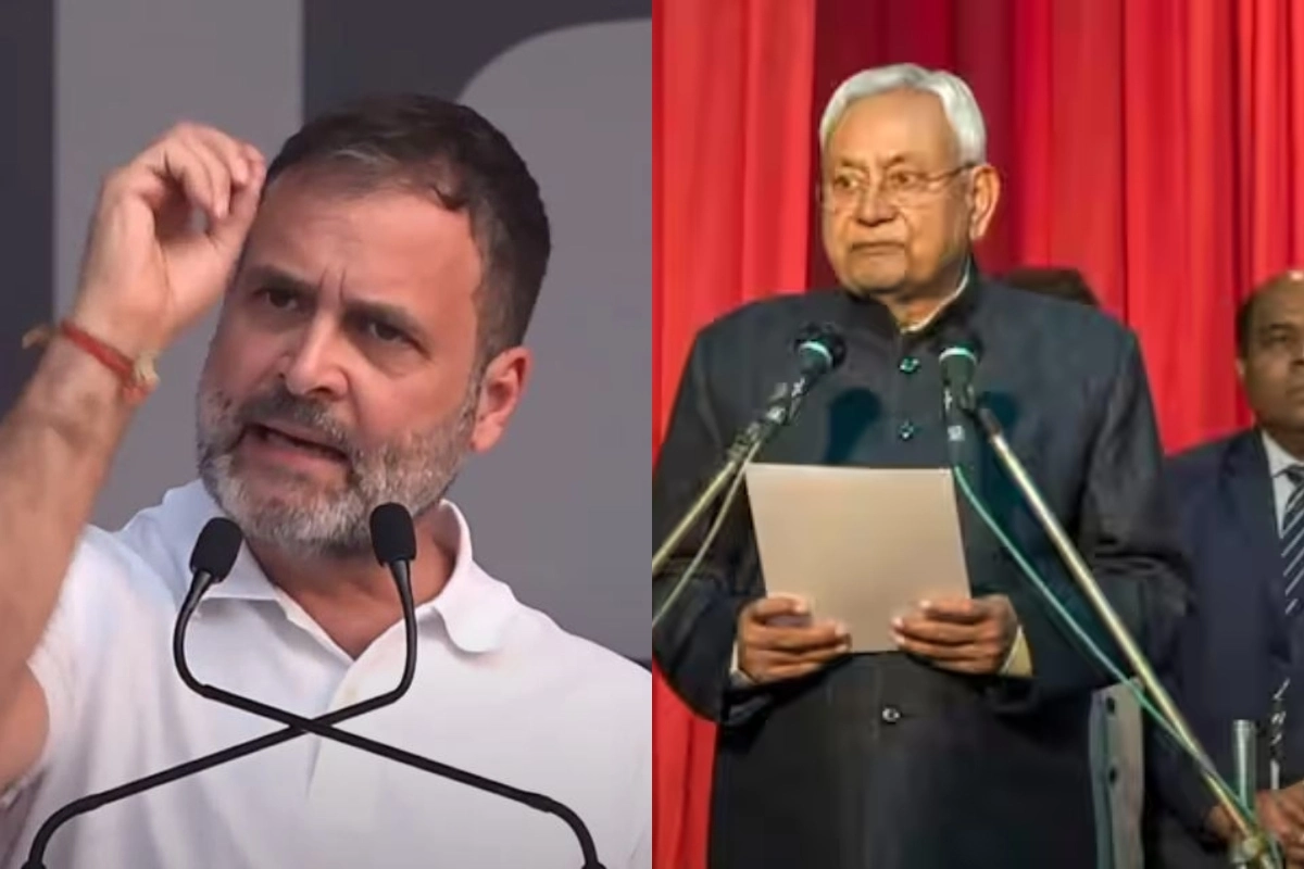 Bharat Jodo Nyay Yatra in Bihar: ہمیں نتیش کمار کی ضرورت نہیں، انہوں نے معمولی دباو میں یوٹرن لے لیا:راہل گاندھی