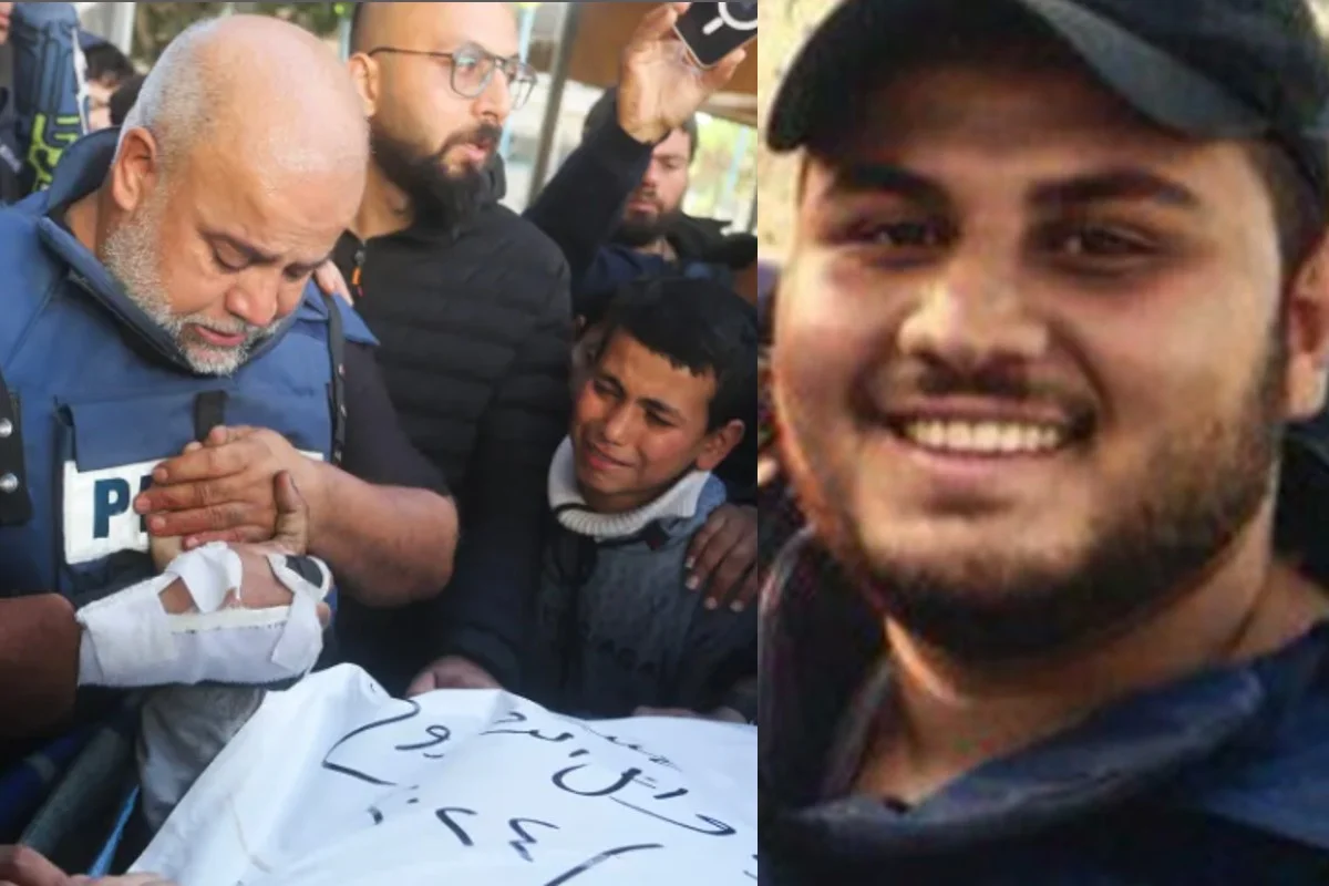 Another son of Wael al-Dahdouh killed in Israeli attacks: مشہور صحافی وائل الدحدوح کا ایک اور بیٹا اسرائیلی حملوں میں جاں بحق، ان کے خاندان کا پانچواں رکن ہوا شہید