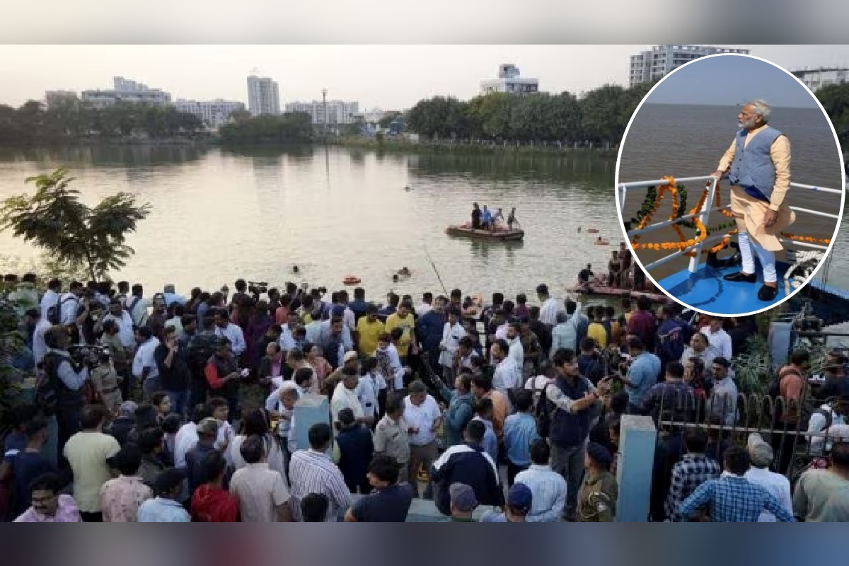 Vadodara Boat Accident:  وزیر اعظم مودی نے حادثے پرکیا غم کا اظہار، جان گنوانے والوں کے لواحقین کو 2 لاکھ روپے۔ وزیراعلیٰ مقام حادثہ پر پہنچے