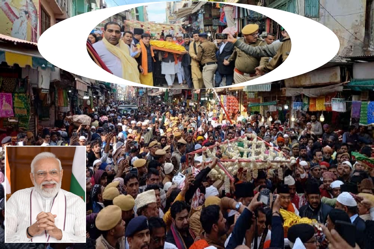 Ajmer Dargah: وزیراعظم مودی کی چادر خواجہ غریب نواز کی دہلیز پر پہنچی، غریب نواز نے ثقافت اور روایت کو تقویت بخشی، وزیر اعظم کا بیان
