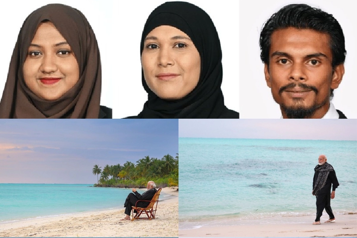 Maldives Govt suspends Minister Mariyam Shiuna, Malsha and Mahzoom Majid: پی ایم مودی پر متنازعہ تبصرہ کرنے والے تینوں وزراء کو مالدیپ کی حکومت نے برخاست کردیا