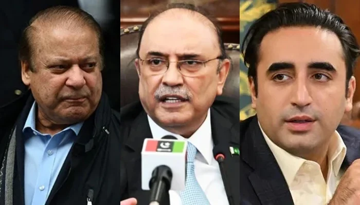 Pakistan Election 2024: نواز شریف، شہباز شریف اور آصف علی زرداری نے لیا رکن پارلیمنٹ کا حلف، پی ٹی آئی کی ہنگامہ آرائی کے درمیان دلایا گیا حلف