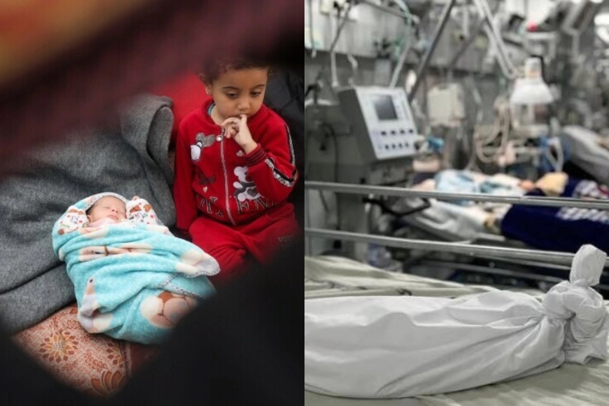 Starvation stalks Gaza amid aid shortage: غزہ میں دودھ نہ ملنے سے دو ماہ کے بچے کی موت،والدین بھوکے بچے کو گھوڑے کا گوشت کھلانے پر مجبور