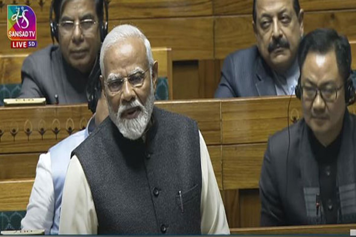 PM Modi Speech in Parliament: ’اندرا-نہرو، کانگریس اور انڈیا الائنس پر زبردست حملہ، رام کا نام اور مودی کی گارنٹی’ وزیراعظم مودی کی پارلیمنٹ میں خاص باتیں