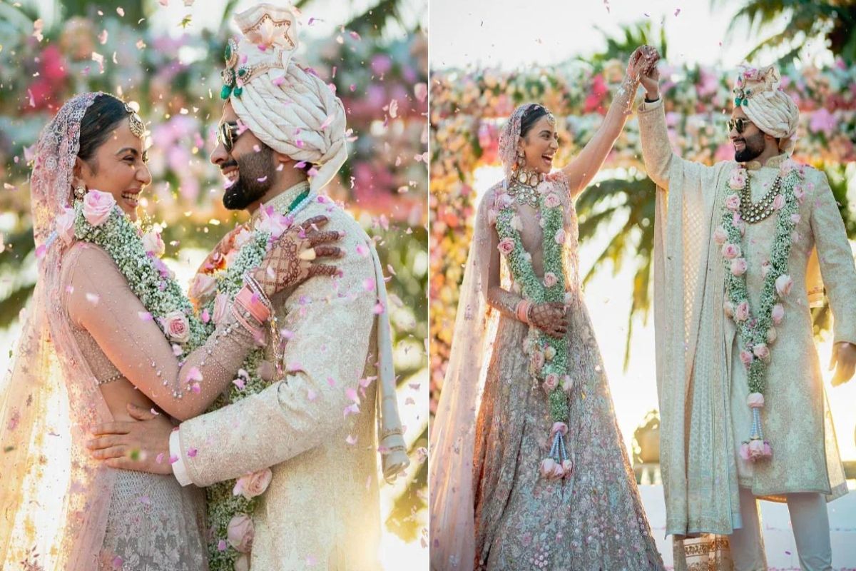 Rakul Preet Singh and Jackky Bhagnani Wedding: رکل پریت سنگھ اور جیکی بھگنانی کی ہوئی شادی، سامنے آئیں تصاویر
