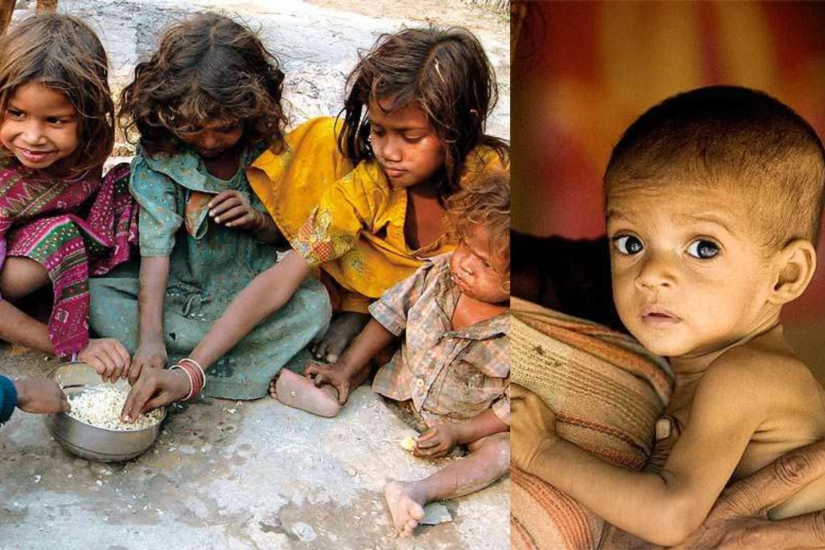 More than 66 lakh children in India remain hungry every day:  ہندوستان میں 67 لاکھ بچے روزانہ بھوکے رہتے ہیں:امریکی ریسرچ میں دعویٰ