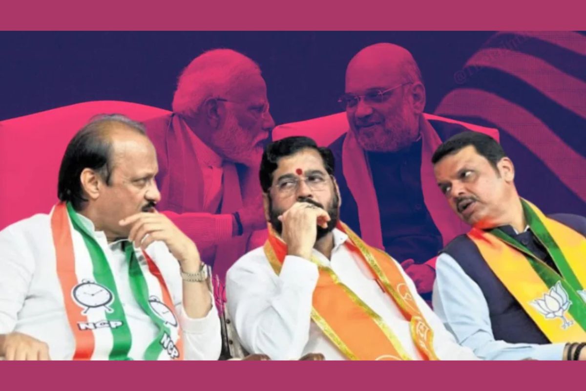 Maharashtra Politics: بی جے پی کو 32 سیٹیں، اجیت کیمپ کو 3، شندے گروپ کو 10… مہاراشٹر میں بنایا گیا سیٹوں کی تقسیم کا فارمولا!