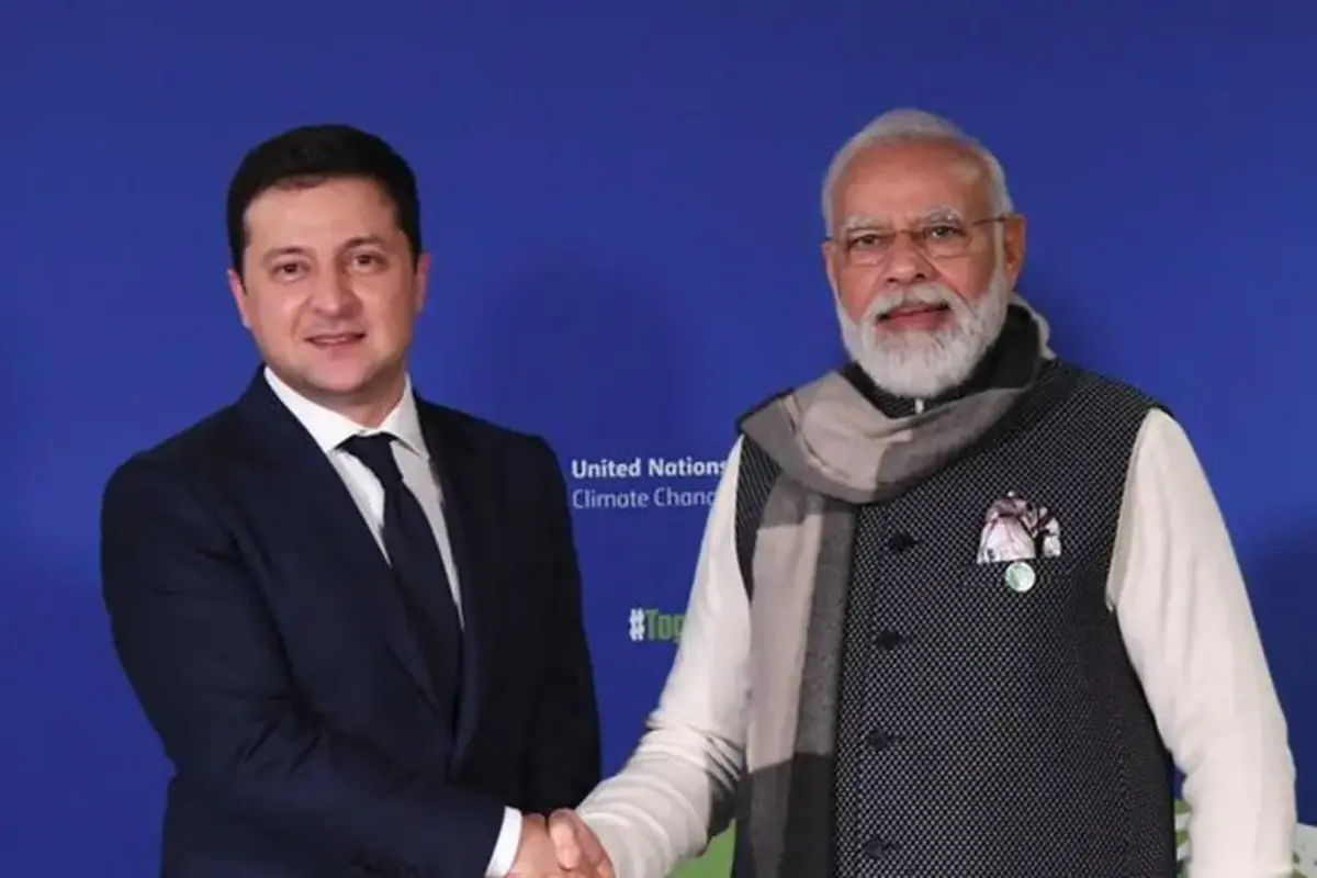 PM Modi speaks to Zelenskyy: پوتن کے بعد پی ایم مودی نے یوکرین کے صدر زیلنسکی سے فون پر بات کی، وزیر اعظم نے کہا – انسانی امداد جاری رہے گی