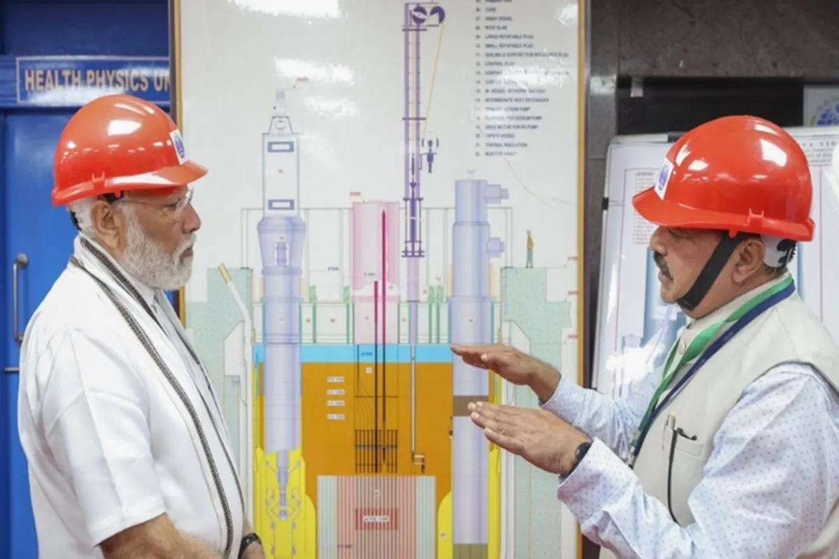Kalpakkam Nuclear Power Plant: پی ایم مودی نے کلپکم میں پروٹو ٹائپ فاسٹ بریڈر ری ایکٹر کی ‘کور لوڈنگ’ کا مشاہدہ کیا