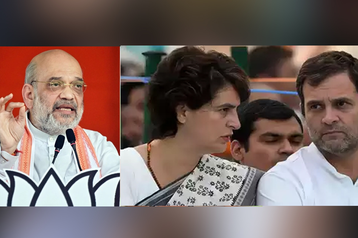 Amit Shah Attack On Rahul Gandhi: امیٹھی-رائے بریلی کوراہل-پرینکا  نےکہا نہیں، امت شاہ نے کہا-  بھاگ گئے یوپی چھوڑ کر