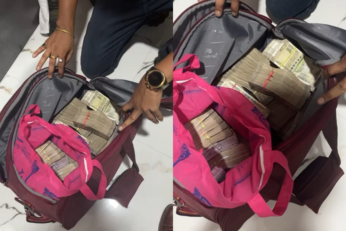 Rs 35 lakh cash recovered from BJP leader: پولیس کا کھڑگ کے پور ہوٹل میں چھاپہ، بی جے پی لیڈر سے 35 لاکھ روپے کیش برآمد