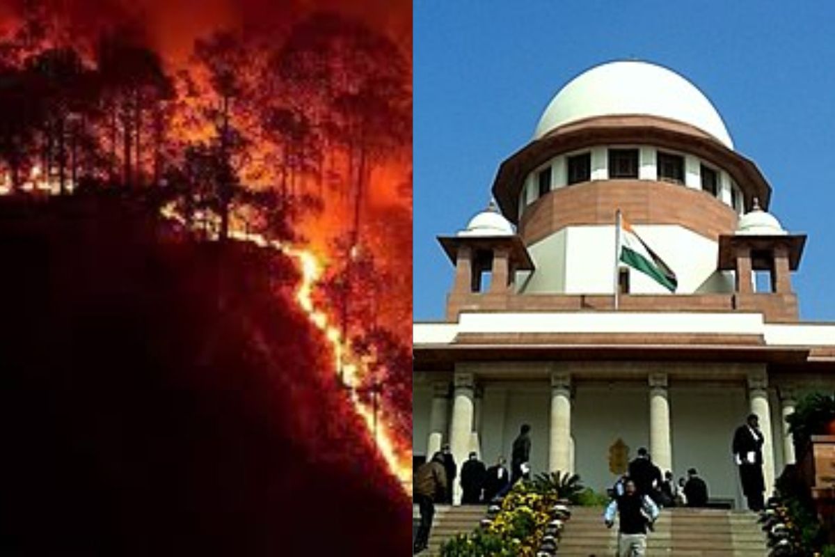 Uttarakhand Forest Fire: اتراکھنڈ کے جنگلات میں لگی آگ پر سپریم کورٹ میں سماعت آج، اب تک 6 ہلاک