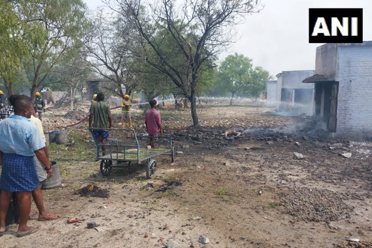 Tamil Nadu Blast: تمل ناڈو میں زوردار دھماکہ، متعدد افراد کی ہلاکت کا خدشہ