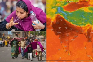 Delhi records hottest day of season: آج دہلی میں اس سیزن کی سب سے زیادہ گرمی تھی،ابھی ایک ہفتہ تک گرم ہوائیں دہلی کو مزید جھلسائیں گی