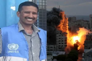 Former Indian Army officer killed in Gaza: غزہ میں اقوام متحدہ کی گاڑی پر حملہ، یواین میں کام کرنے والے سابق بھارتی فوجی افسر کی ہوئی ہلاک، انٹونیو گٹیرس نے کیا افسوس کا اظہار