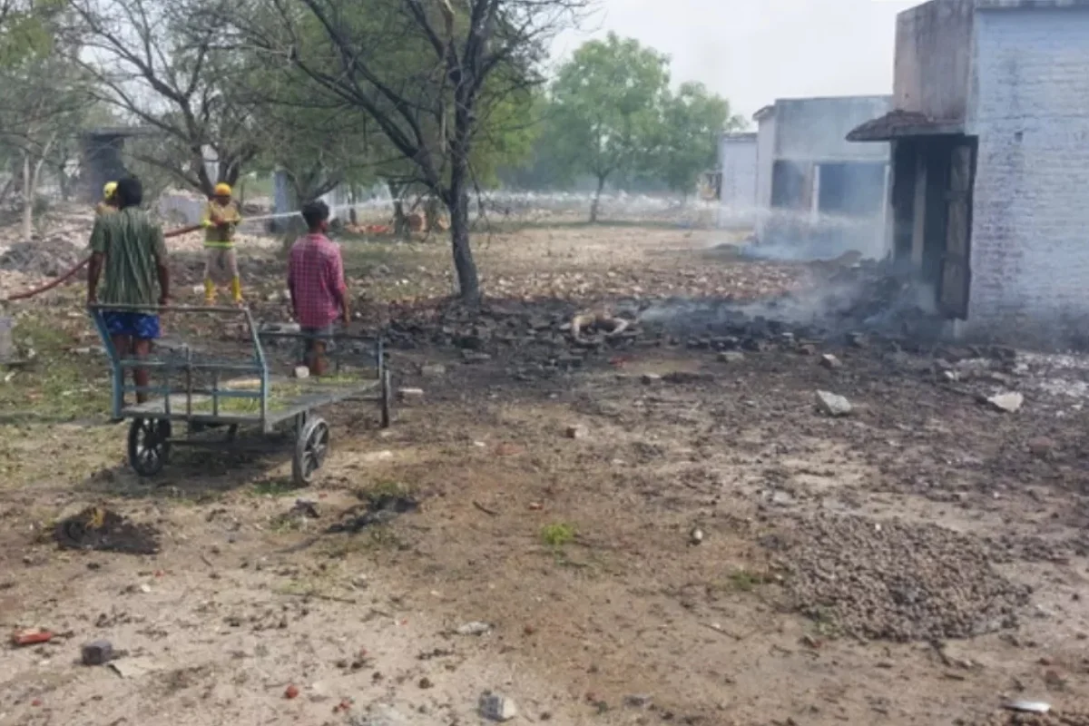 Accident in Virudhunagar: تمل ناڈو کے شیوکاسی میں پٹاخے بنانے والی فیکٹری میں دھماکہ، سات افراد ہلاک