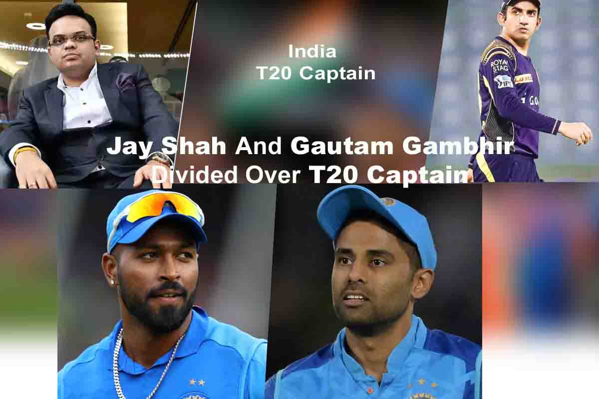 Gautam Gambhir And Jay Shah Divided Over T20 Captain: ٹی ٹوئنٹی کپتان پر تنازع، جے شاہ اور گوتم گمبھیر میں اختلافات؟ جانئےکون ہوگابھارت کا اگلا ٹی ٹوئنٹی کپتان؟