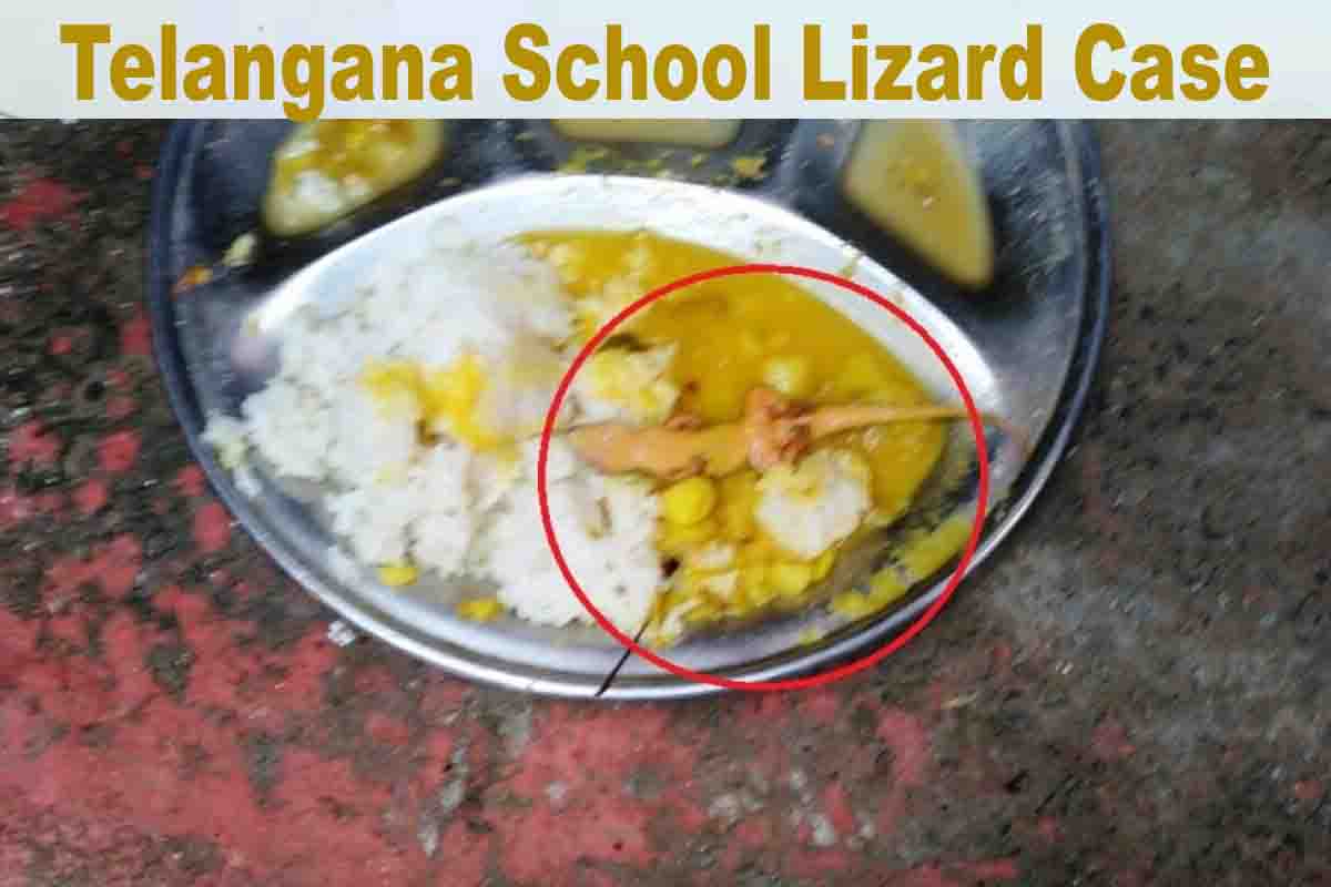 Telangana School Lizard Case: تلنگانہ کے سرکاری اسکول کے کھانے میں  ملی چھپکلی ، ایک درجن سے زائد بچے بیمار ،جانئے کیا ہے معاملہ؟