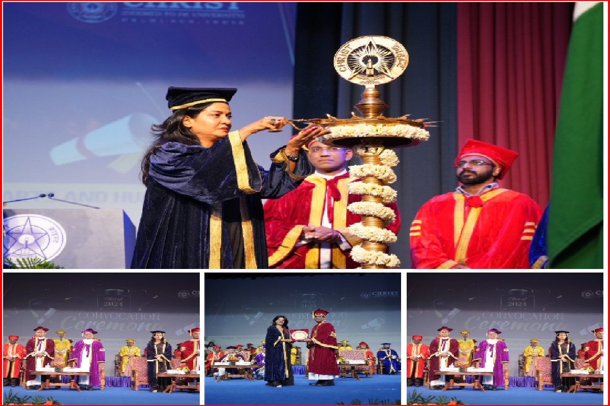 Christ University Delhi NCR Hosts Grand 4th Convocation: کرائسٹ یونیورسٹی دہلی این سی آر میں شاندار کانووکیشن تقریب