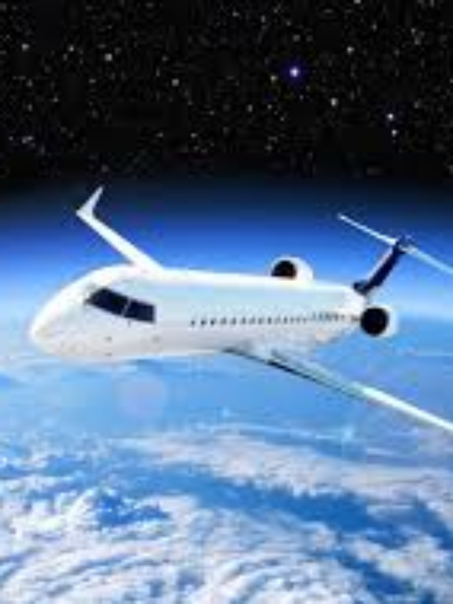 know why the airplane cannot go to space