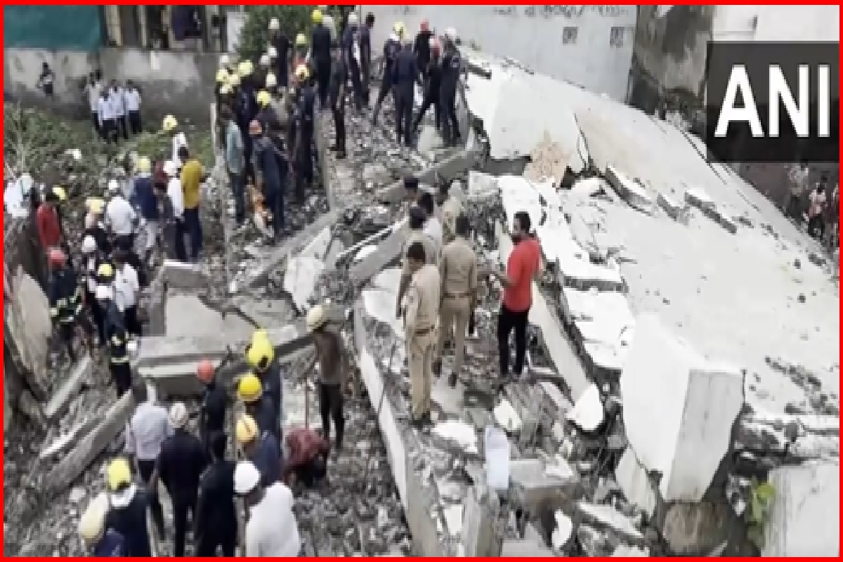 Gujarat Building Collapsed: گجرات کے سورت میں بڑا حادثہ، 5 منزلہ عمارت گر ی ، متعدد  افراد زخمی