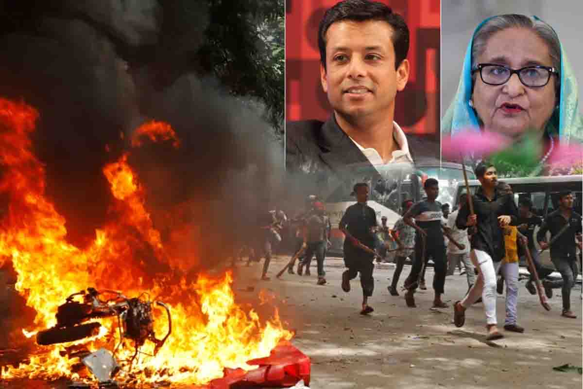 Sajeeb Wazed on Bangladesh Violence: شیخ حسینہ کے بیٹے کا  سنگین الزام: بنگلہ دیش میں بغاوت کے پیچھے پاکستان کا ہاتھ، آئی ایس آئی کی سازش