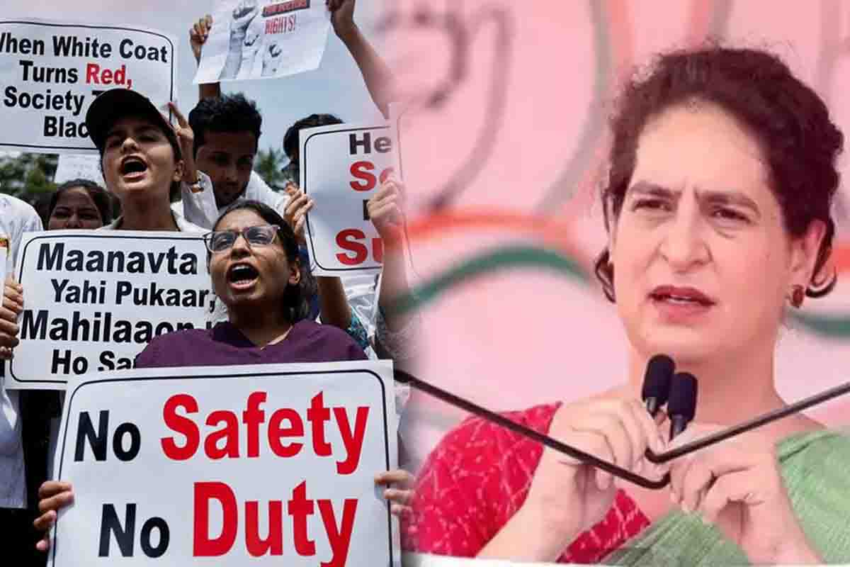 Priyanka Gandhi: پرینکا گاندھی نے  کہا- جب سرکاری اعداد و شمار میں ہر روز 86 ریپ ،خواتین کس سے تحفظ کی امید رکھیں؟